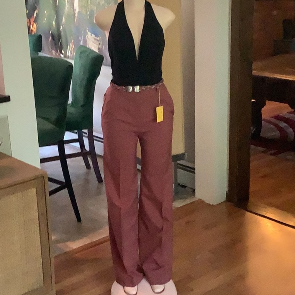 High waisted vintage pant